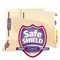 Smead Fastener Folder, End Tab, Straight Cut, Ltr, 50/BX, Manila PK SMD34117 - alternate 1